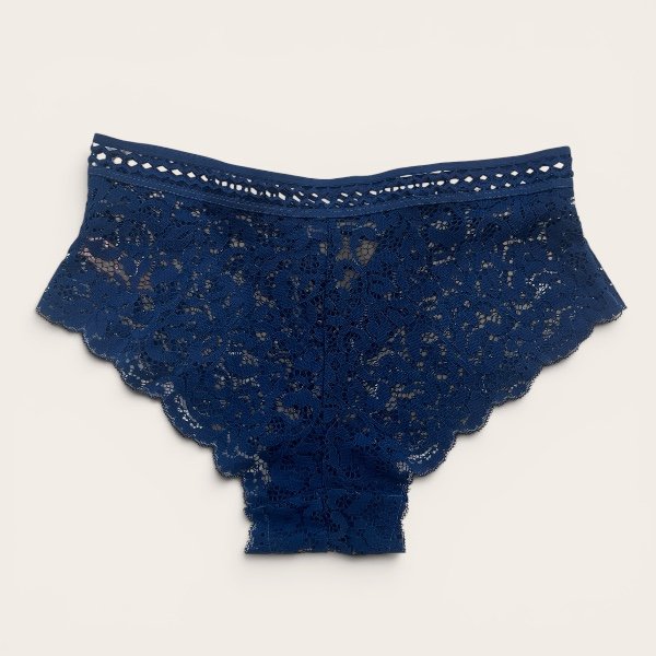 Lace Panty With Crochet Trim - Image 2