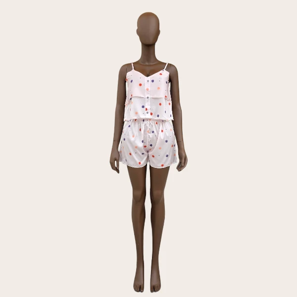 Printed Cami Pajama Set