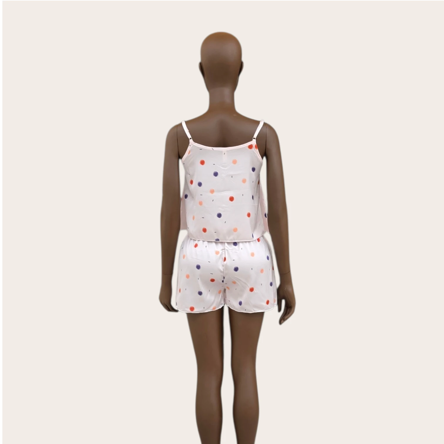 Printed Cami Pajama Set - Image 3