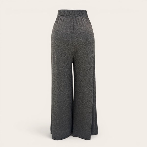 Cotton Wide-Leg Pants - Image 3