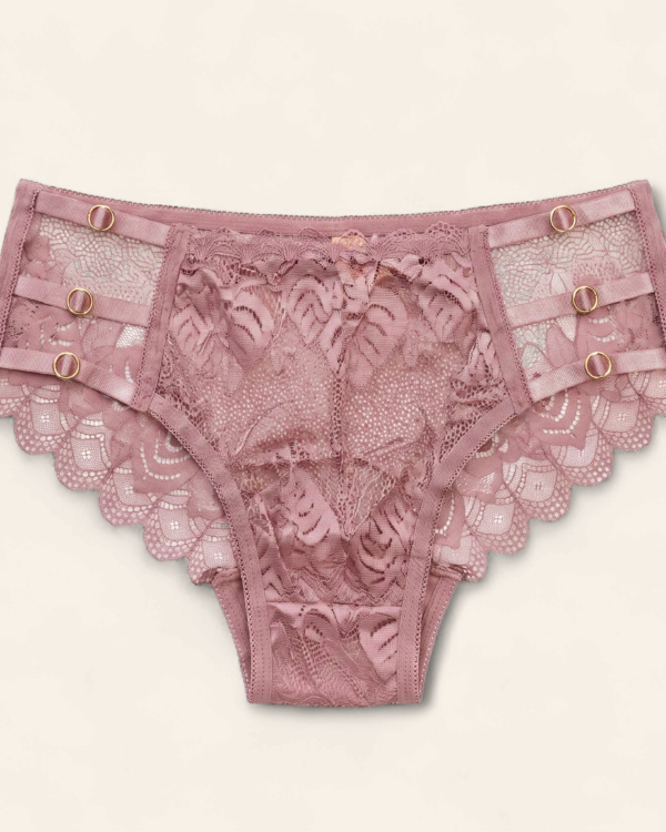 Strappy Lace Panty Circle Rings
