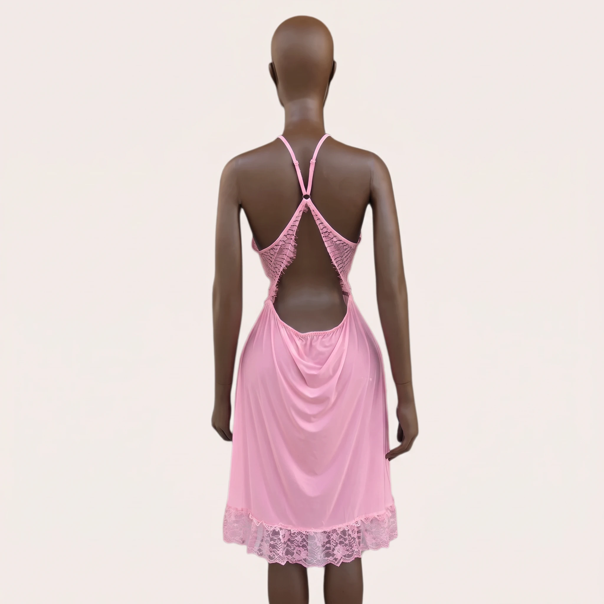 Lace Babydoll Nightdress - Image 4